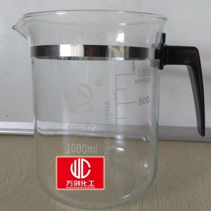 帶柄燒杯，塑料柄燒杯