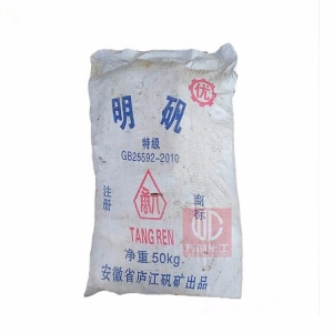 明礬，工業(yè)明礬，KAl(SO?)?·12H?O